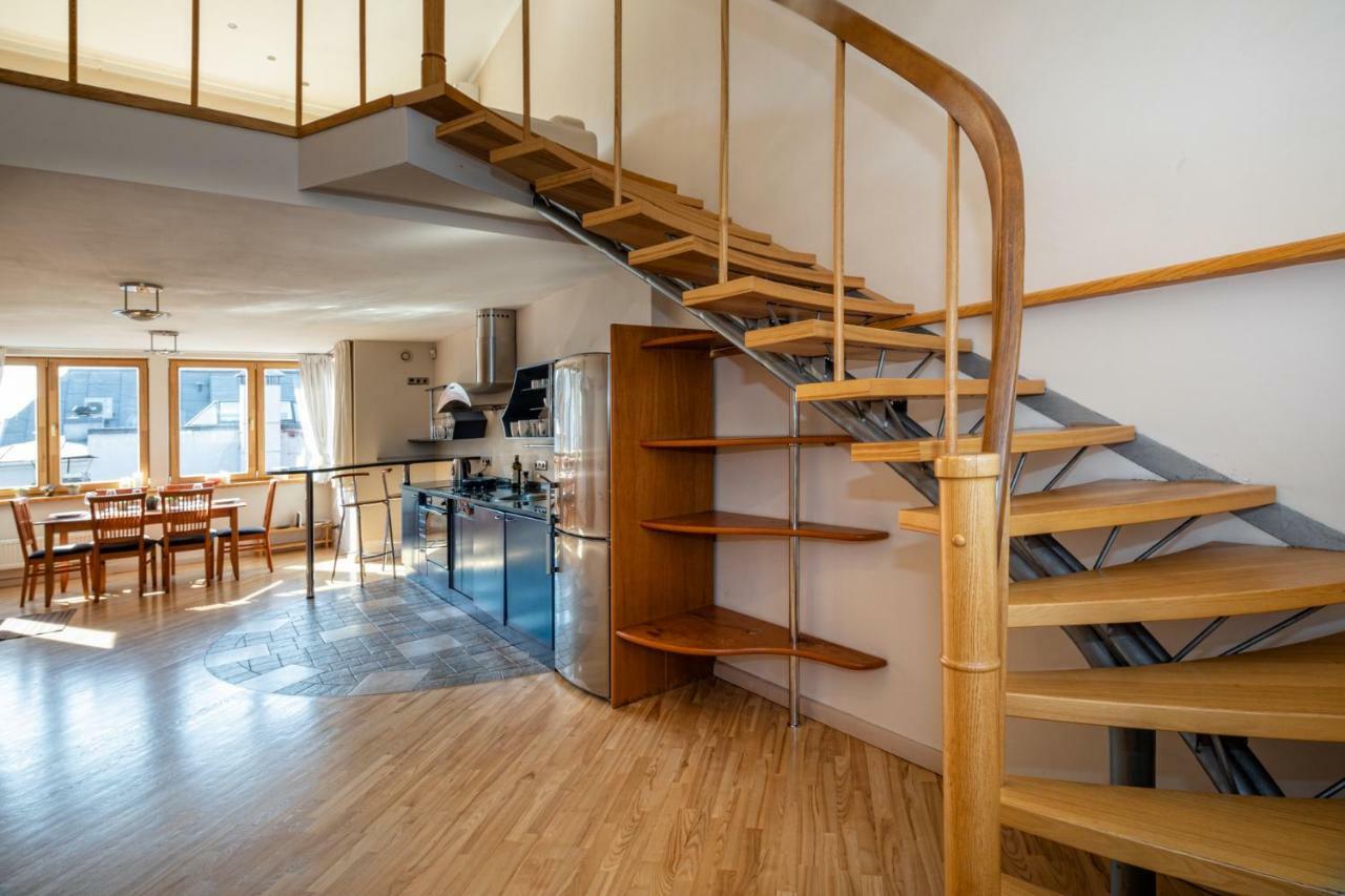 Old Riga Aldaru Street 2 Level Apartment With Terrace Eksteriør bilde